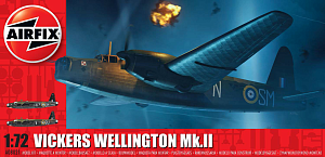 Сборная модель 1/72 Vickers Wellington Mk.II (Airfix)