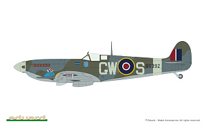 Сборная модель 1/48 Supermarine Spitfire Mk.IXc early version ProfiPACK edition (Eduard kits)