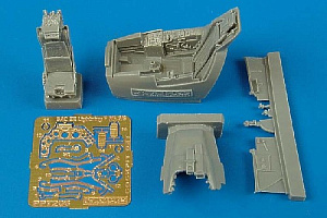 Дополнения из смолы 1/72 Кабина пилота BAC/EE Lightning F.2/F.6 (для модели Trumpeter)