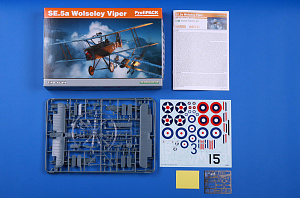 Сборная модель 1/48 Royal Aircraft Factory S.E.5a Wolseley "Profipack Edition" (Eduard kits)