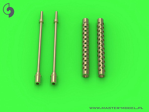 Дополнения из латуни 1/72 Browning M1919 .30 cal gun barrels (2 pcs.)