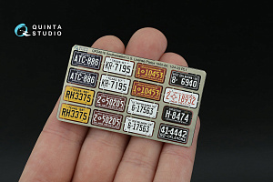 Автомобильные номера США, юго-западные штаты, 1950-1960 (для всех моделей) (на метал. основании), ч1