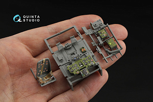 3D Декаль интерьера кабины A6M2 Zero (пр-ва Mitsubishi) (Border Model)