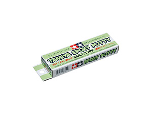 Шпаклевка двухкомпонентная, эпоксидная, быстрого действия (Tamiya) (25g)