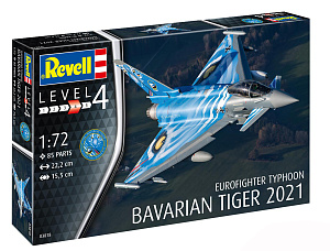 Сборная модель 1/72 Eurofighter Typhoon Bavarian Tiger 2021 (Revell)