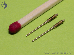 Дополнения из латуни 1/72 Browning M2 HB 12,7 mm gun barrels (2 pcs.)