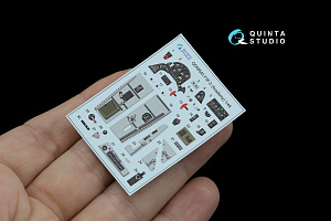 3D Декаль интерьера кабины F3F-2 (Academy/Accurate Miniatures)