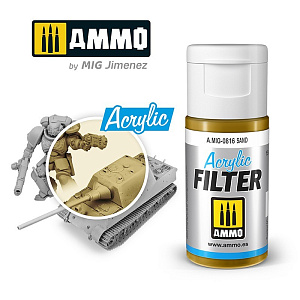 Акриловый фильтр ACRYLIC FILTER Sand (15mL) (Ammo Mig)