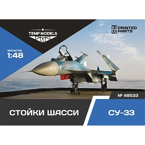 Дополнения из смолы 1/48 Набор стоек шасси СУ-33 (Temp Models)