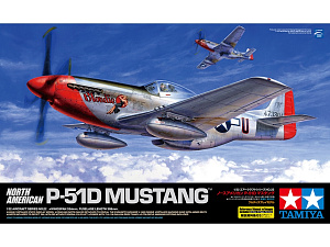 Сборная модель 1/32 North American P-51D Mustang (Tamiya)