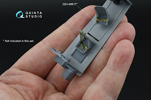 3D Декаль интерьера кабины Наблюдателя Fairey Barracuda (Trumpeter) (с 3D-печатными деталями)