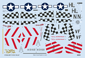 Декаль 1/72 P-51D-5 '15th AF' (EDU)