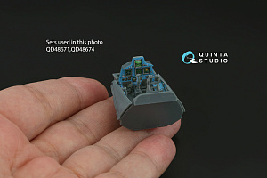 3D Декаль включенные дисплеи Су-30СМ набора QD+48671 (Звезда)