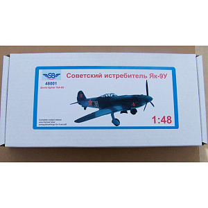 Сборная модель (смола) 1/48 Советский истребитель Як-9У (Scale Bureau)