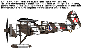 Сборная модель 1/72 PZL P.11c Polish Fighter - Rare Birds (IBG Models)