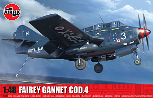Сборная модель 1/48 Fairey Gannet COD.4 (Airfix) (мятая упаковка)