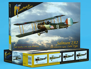 Сборная модель 1/48 Salmson 2A2 Late Type (GasPatch Models)