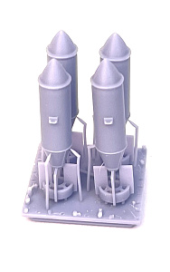 Дополнения из смолы 1/72 Бомбы ФАБ-250ТС (4шт) (Mazhor Models)