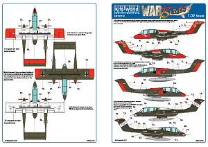 Декаль 1/32 North-American/Rockwell OV-10A Bronco (Kits-World)