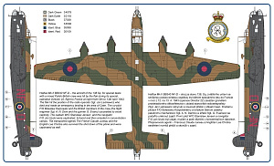 Декаль 1/72 Handley-Page Halifax Mk.I/Mk.II in 138 Squadron RAF (AML)