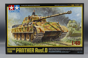 Сборная модель 1/48 Немецкий средний танк Танк Panther Ausf.D (Tamiya)