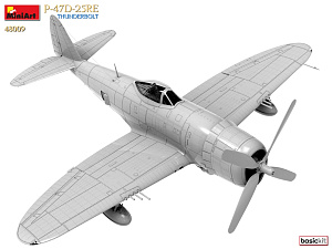 Сборная модель 1/48 Republic P-47D -25RE Thunderbolt BASIC KIT (Mini Art)