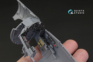 3D Декаль интерьера кабины F4U-1 Corsair (Bird cage) (для модели Tamiya)