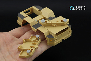 3D Декаль интерьера кабины Советский/Российский палубный тягач, модель 3913 (RFM) (с 3D-печатными де