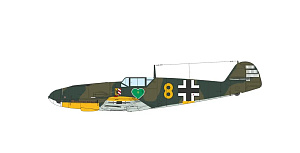 Сборная модель 1/72 Messerschmitt Bf-109F (Dual Combo) (Eduard kits)