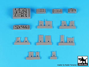 Дополнения из смолы 1/72 Fairchild A-10A Thunderbolt II электроника (для модели Academy kits)