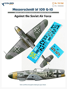Декаль 1/72 Bf-109 G-10 (против советских ВВС) (Colibri Decals)