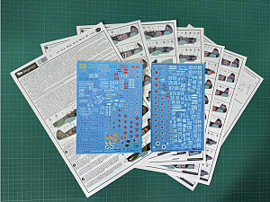 Декаль 1/72 Яковлев Як-9T (Begemot)