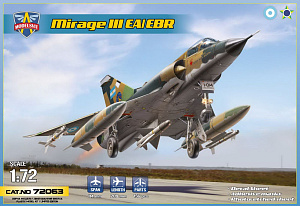 Сборная модель 1/72 Dassault Mirage IIIEA/IIIEBR (Modelsvit)