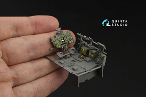3D Декаль интерьера кабины A6M2 Zero (пр-ва Mitsubishi) (Border Model)