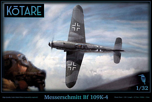 Сборная модель 1/32 Messerschmitt Bf-109K-4 (Kotare)