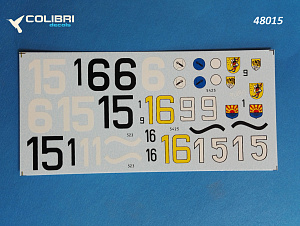 Декаль 1/48 Fw-190 A3 JG 5 (Colibri Decals)