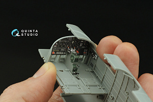 3D Декаль интерьера кабины B-25J Mitchell Glass Nose (HK models)