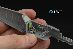 3D Декаль интерьера кабины Bf 109E-3/4 (HobbyBoss)