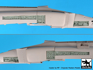Дополнения из смолы 1/48 McDonnell F-4B Phantom electronics (для модели Tamiya) 