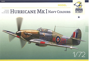 Сборная модель 1/72 Hawker Hurricane Mk.I Royal Navy (Arma Hobby) (поврежденная упаковка)