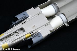 Дополнения из смолы 1/32 Воздухозаборники для моделей F-4C/D/E/EJ/G для Tamiya (A.M.U.R.Reaver)