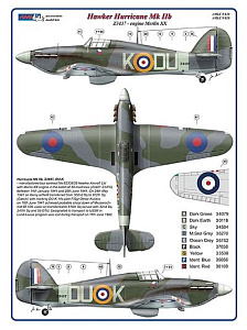 Декаль 1/72 312 th Squadron RAF, Part II / 2 decal version (AML)