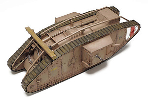 Сборная модель 1/35 Английский танк Mk.IV Male "Самец" (+моторчик с редуктором) (Tamiya)