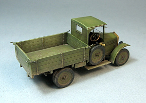 Сборная модель (смола) 1/72 Cоветский грузовой автомобиль АМО Ф-15  (ОтВинта!)