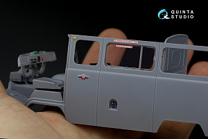 3D Декаль интерьера кабины UAZ-3909 (Zvezda)