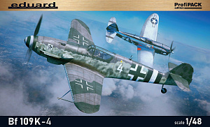 Сборная модель 1/48 Messerschmitt Bf-109K-4 The ProfiPACK edition (Eduard kits)