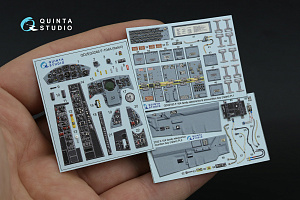 3D Декаль интерьера кабины F-104A (Italeri)