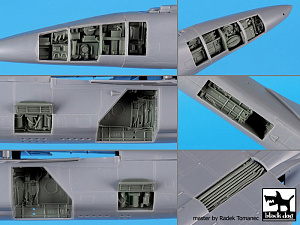 Дополнения из смолы 1/48 МиГ-23БН Большой набор (для модели Eduard kits) 