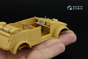 3D Декаль интерьера кабины Kubelwagen Type 82 (Hero) (с 3D-печатными деталями)