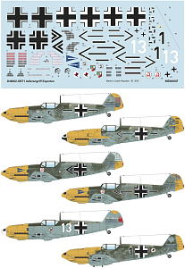 Декаль 1/48 ADLERANGRIFF: Experten (EDU)